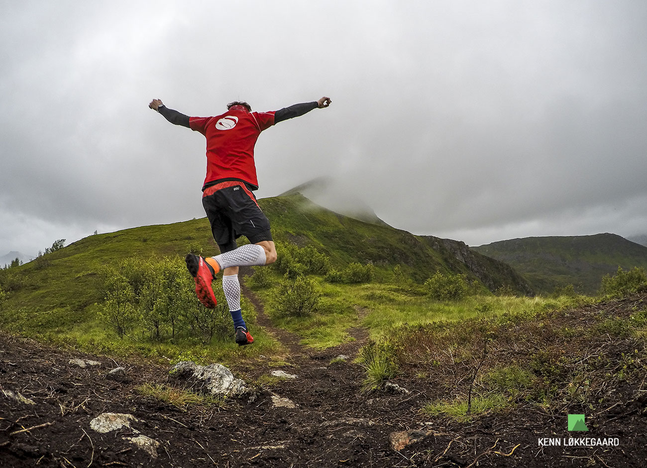 Første løbetur i bjergene efter Tromsø Skyrace